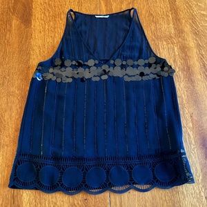 Leifsdottir Black Silk Camisole.